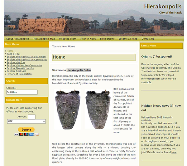 Hierakonpolis web